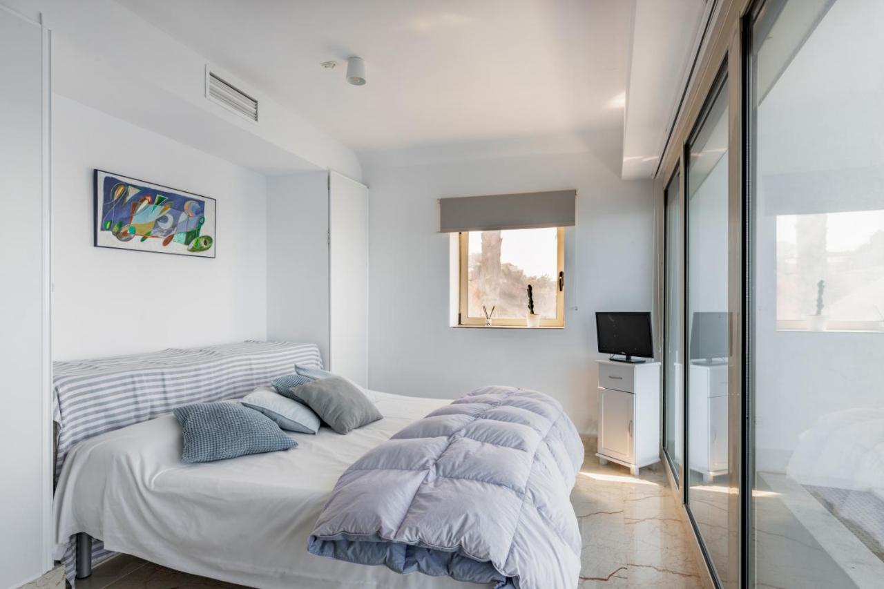 Exclusive Seafront Villa,Private Pool,Gym,Bbq El Toro  Buitenkant foto