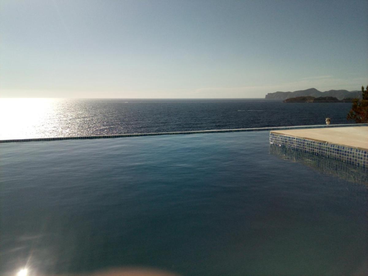 Exclusive Seafront Villa,Private Pool,Gym,Bbq El Toro  Buitenkant foto