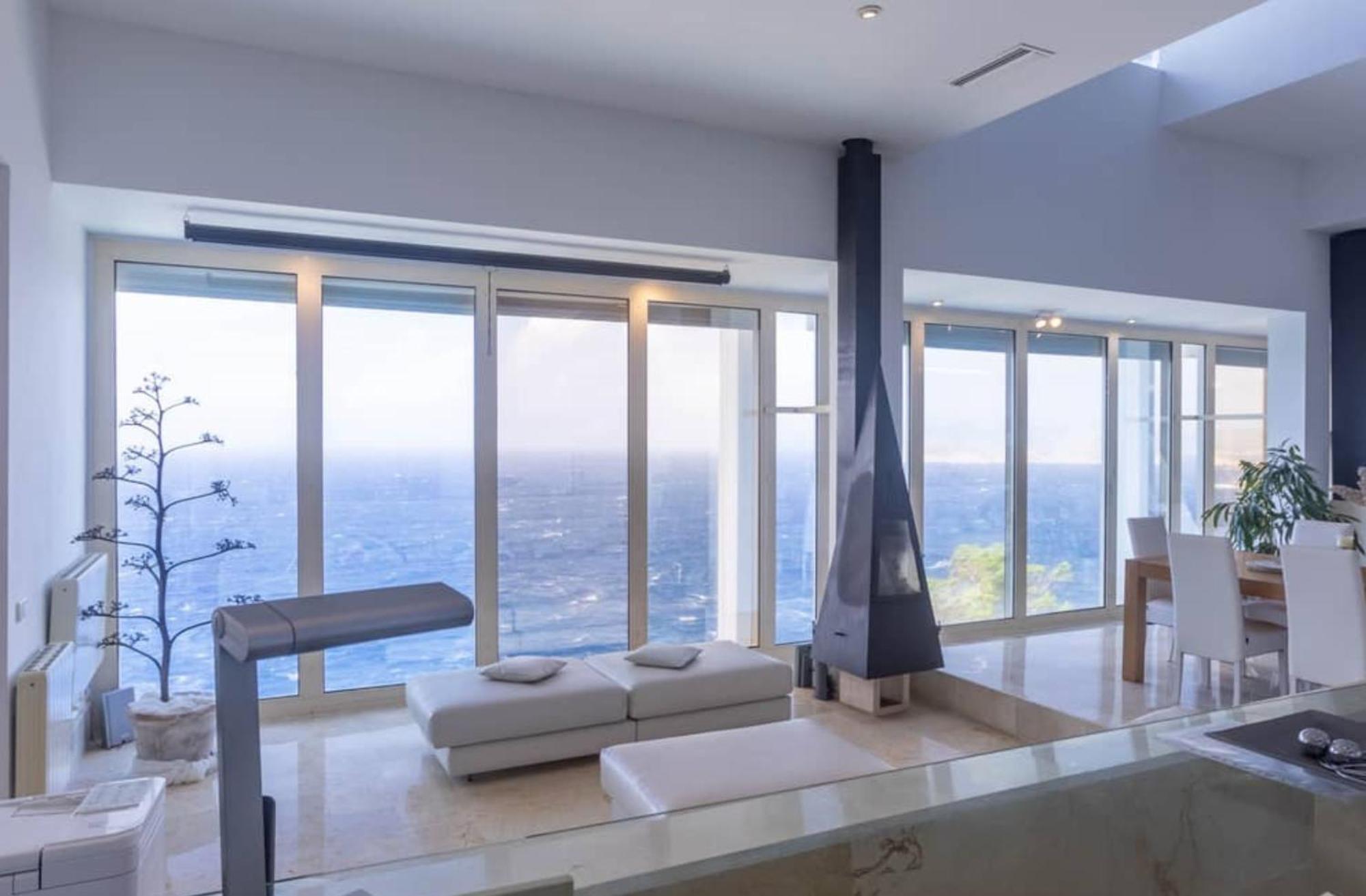 Exclusive Seafront Villa,Private Pool,Gym,Bbq El Toro  Buitenkant foto