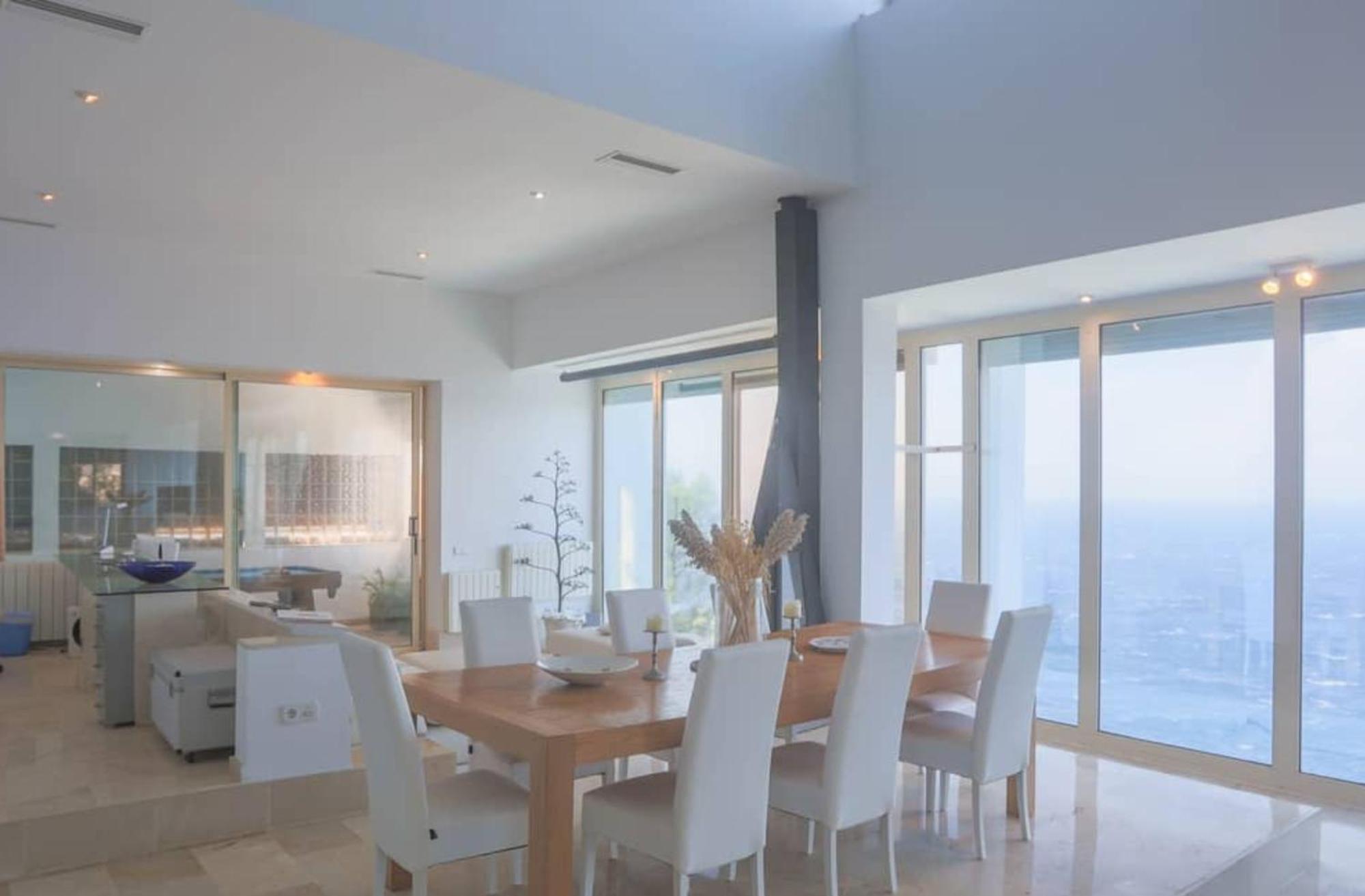 Exclusive Seafront Villa,Private Pool,Gym,Bbq El Toro  Buitenkant foto