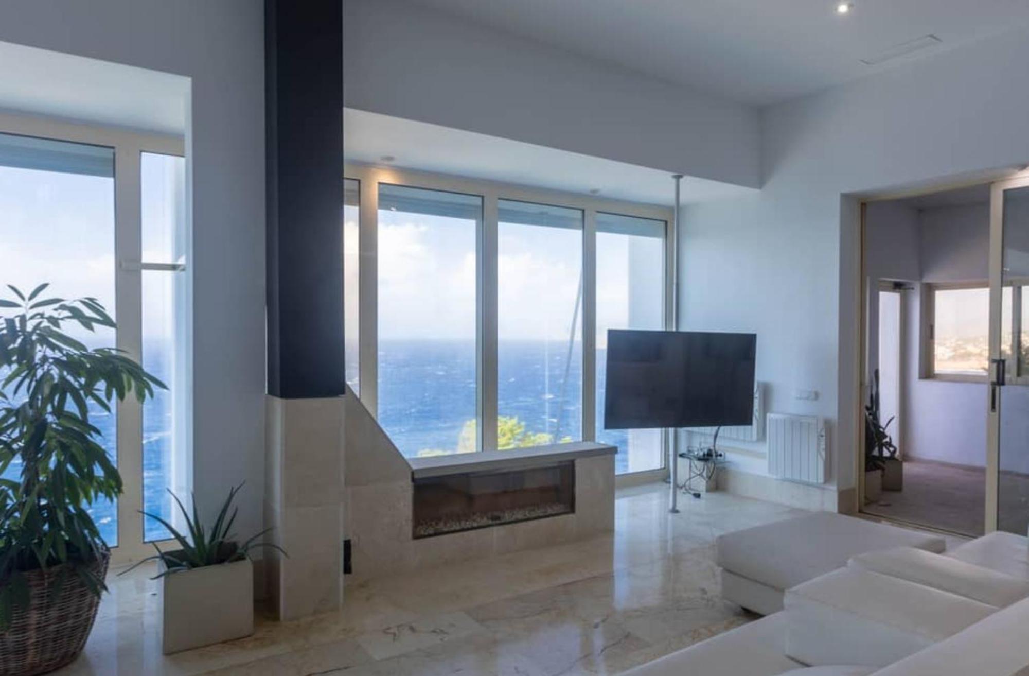 Exclusive Seafront Villa,Private Pool,Gym,Bbq El Toro  Buitenkant foto